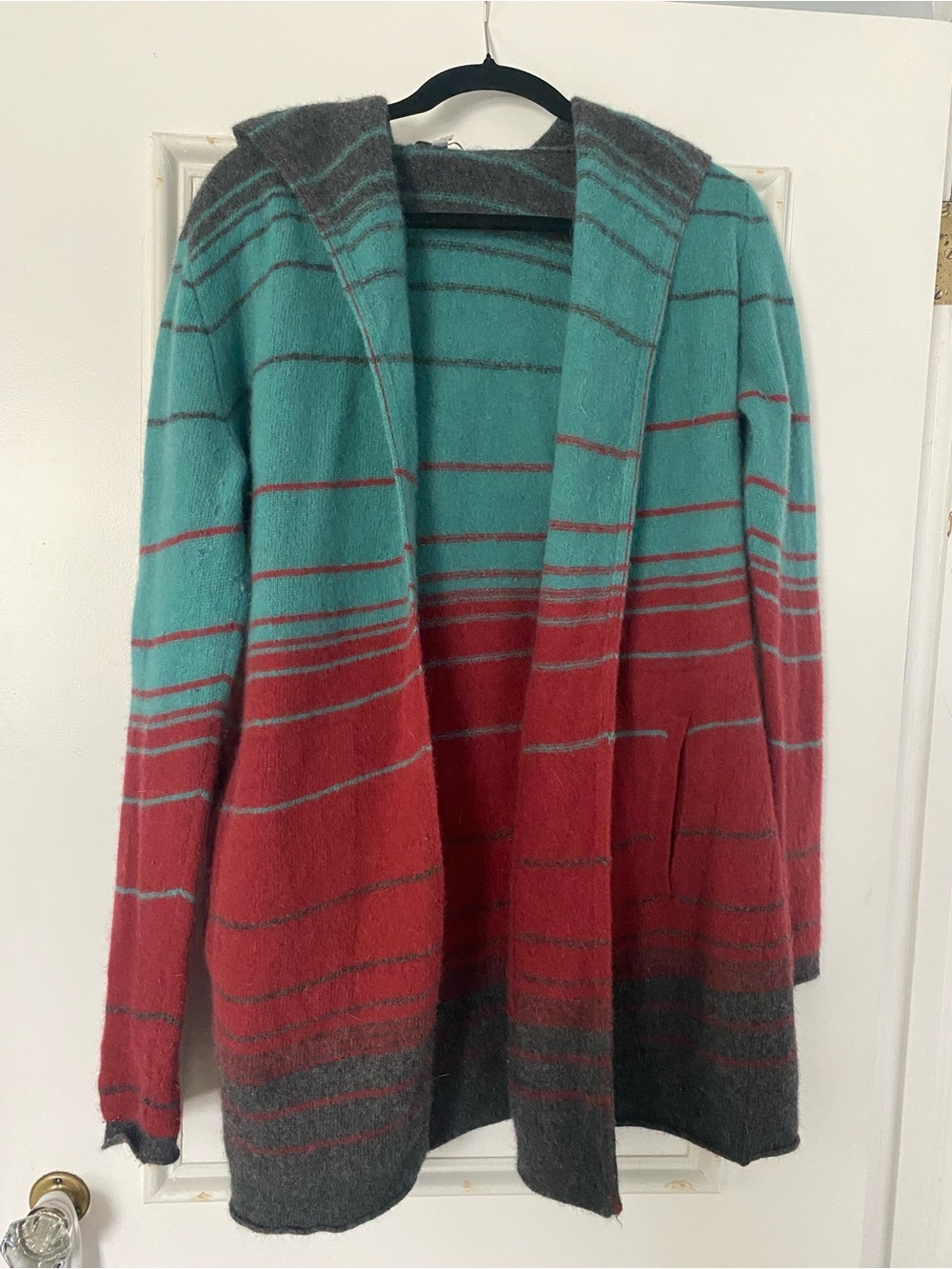 Horny Toad (Toad & Co) merino heartfelt hoodie, size medium